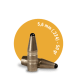 Fox Classic hunter 5,6 mm (.224) - 50 gr - 50 stk