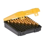 Plano Cartridge box 380 ACP / 9MM amber/charcoal 100 rds