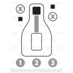 PXQT - PISTOL EXCERCISE/QUALIFICATION TARGET - papir - 100 stk